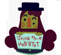 Habit's Redbubble sticker